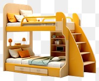 PNG Bed furniture room architecture transparent background