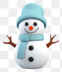 PNG Snow snowman winter white. 