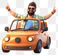 PNG Car sunglasses portrait vehicle. AI generated Image by rawpixel.