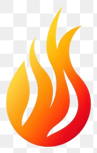 PNG Flame sign logo fire transparent background