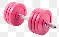 PNG Dumbbell sports gym transparent background. 