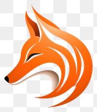 PNG Fox animal mammal logo