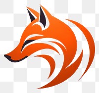 PNG Logo fox animal mammal. AI generated Image by rawpixel.