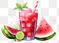 PNG Drink watermelon cocktail fruit. 