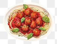 PNG Spaghetti meatball pasta sauce. 