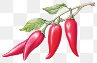 PNG Vegetable plant food red. AI generated Image by rawpixel.