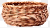 PNG Basket wicker brown transparent background. 