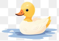 PNG Animal duck bird representation. AI generated Image by rawpixel.