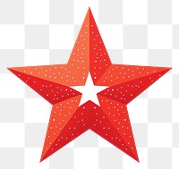 PNG Symbol star red white background. AI generated Image by rawpixel.