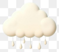 PNG Cloud rain chandelier white. AI generated Image by rawpixel.