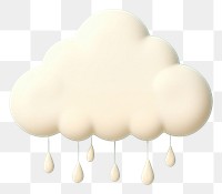 PNG Cloud rain chandelier white. 