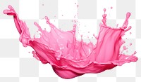 PNG Pink transparent background splattered simplicity. AI generated Image by rawpixel.