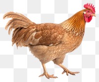 PNG Poultry chicken animal bird. AI generated Image by rawpixel.