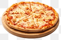 PNG Pizza food transparent background mozzarella. AI generated Image by rawpixel.