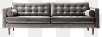 PNG Furniture cushion sofa transparent background