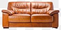 PNG Furniture armchair leather sofa transparent background