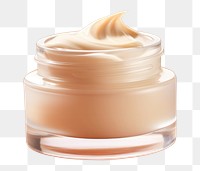 PNG Cream dessert skin jar