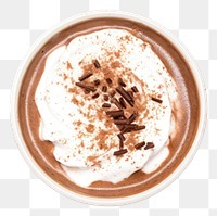 PNG Chocolate dessert coffee cream. 