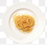 PNG Spaghetti pasta plate food. AI generated Image by rawpixel.