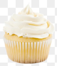 PNG Cupcake cream dessert icing. AI generated Image by rawpixel.
