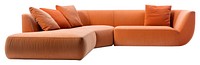 PNG Furniture cushion pillow sofa transparent background