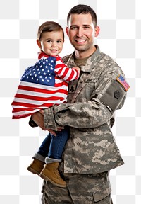 PNG Military soldier adult child. 