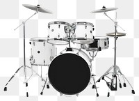 PNG Drums percussion white  