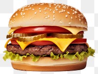 PNG Cheese burger food beef transparent background