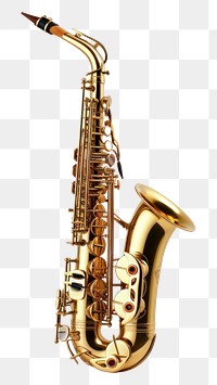 PNG Saxophone white background saxophonist performance