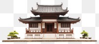 PNG Architecture building pagoda temple. AI generated Image by rawpixel.