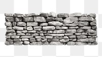 PNG Wall architecture stone.