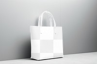 Leather handbag png, transparent mockup