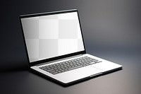 Computer laptop png, transparent mockup