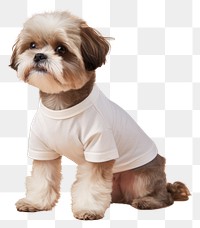 PNG Dog t-shirt mammal animal. AI generated Image by rawpixel.