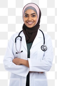 PNG Doctor adult smile woman transparent background