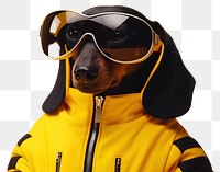 PNG Dog pet sunglasses portrait. AI generated Image by rawpixel.
