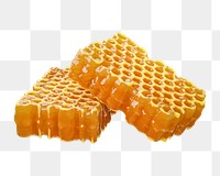 PNG 3D honeycomb, element illustration, transparent background