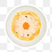 PNG Dim sum, Chinese food illustration, transparent background