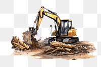 Bulldozer construction demolition machinery. 