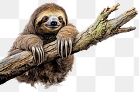 Wildlife animal mammal sloth. 