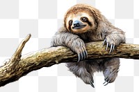 Wildlife animal mammal sloth. 