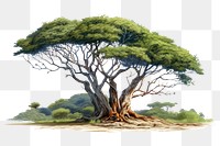 Plant tree tranquility landscape. AI generated Image by rawpixel.