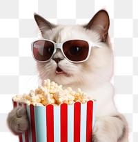 PNG Popcorn sunglasses mammal pet. 