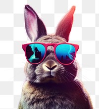 PNG Sunglasses mammal animal bunny. 