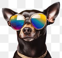 PNG Sunglasses dog mammal animal. 