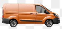 PNG Vehicle minibus van transportation. AI generated Image by rawpixel.