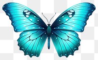 PNG Butterfly animal insect white background. AI generated Image by rawpixel.