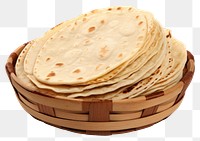 PNG Tortilla basket bread food. 