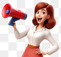 PNG Cartoon adult woman electronics. AI generated Image by rawpixel.