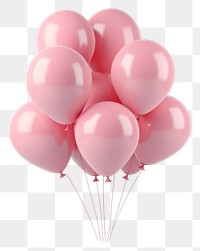 PNG Balloon anniversary celebration decoration. AI generated Image by rawpixel.